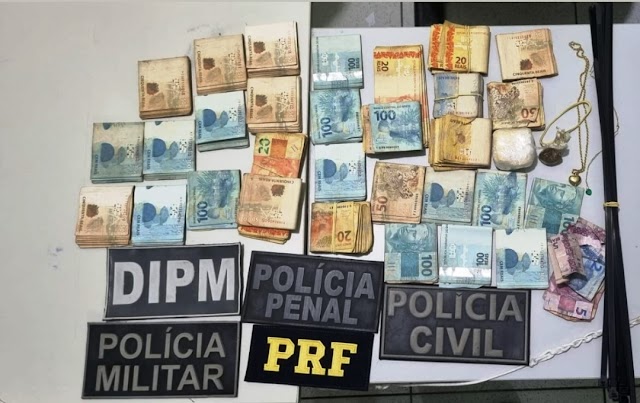 Mulher integrante de facção criminosa é presa e polícia apreende quase R$ 30 mil em Parnaíba