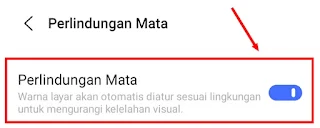 4. Cara Mengaktifkan Fitur Perlindungan Mata di Android