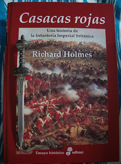 Portada del libro Casacas rojas, de Richard Holmes