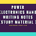 Power Electronics Hand Writing Notes | GATE | IES | PSUs