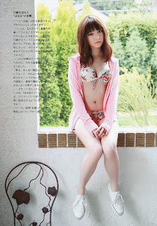 Shimazaki Haruka 島崎遥香 Weekly Playboy April pics 4