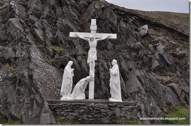 Peninsula de Dingle. Ruta de Slea Head. Estatuas en la Ctra. R-559 - DSC_0219