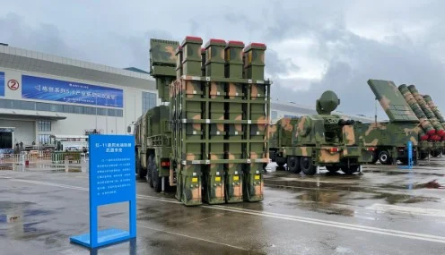 China Launches New Air Defense Systems: HQ-9B, HQ-11, and HQ-16FE