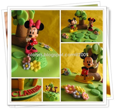 Minnie Mouse  Birthday Cake on Olanos  Mickey And Minnie Mouse Birthday Cake