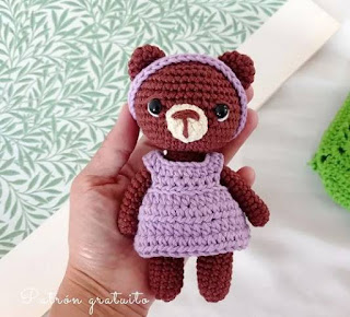 PATRON GRATIS OSA AMIGURUMI 54510