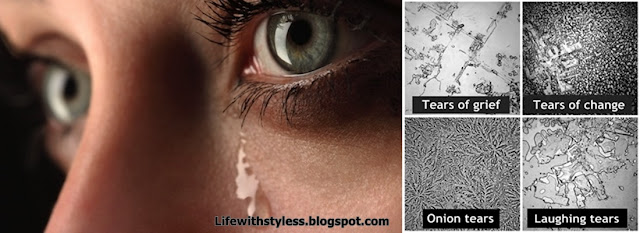 Looking At Tears Under A Microscope Reveals Something Shocking