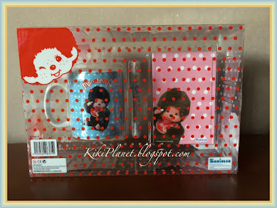 kiki monchhichi coffret mug notebook stylo cadeau