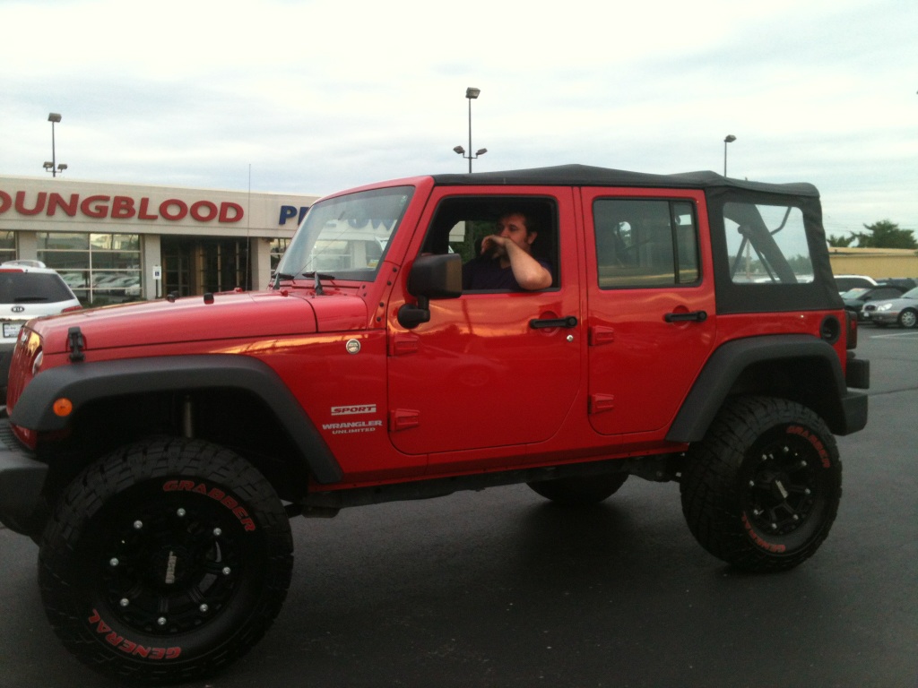 Jeep Wrangler Unlimited Matte Black