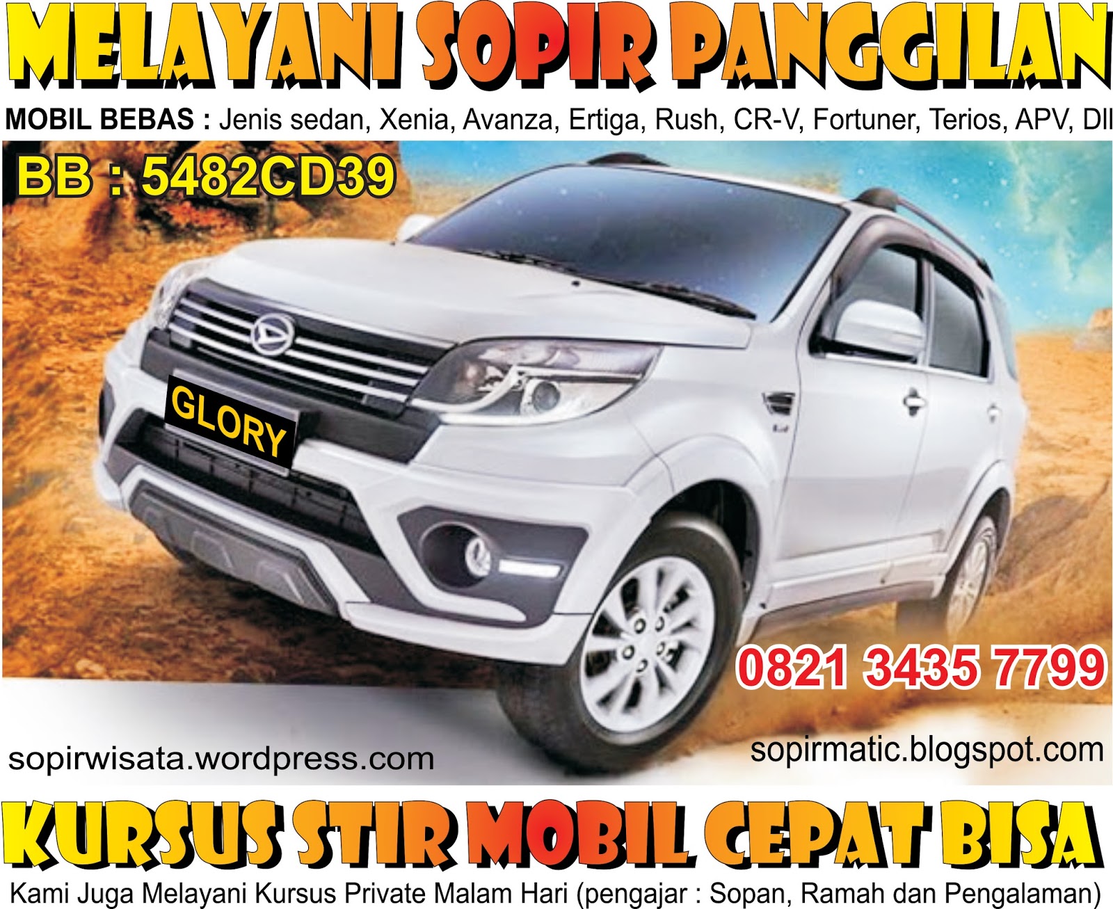 Tour and travel, Jual tiket promo, Jasa antar jemput, Rental mobil