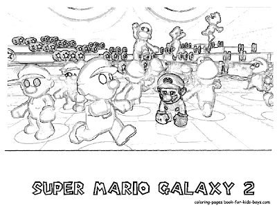 Mario Coloring Pages