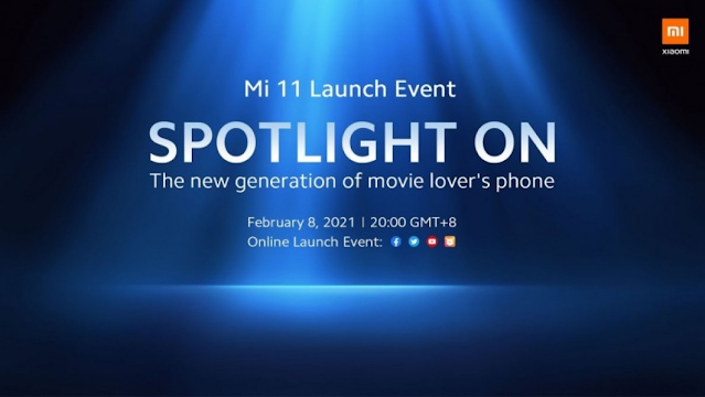 ستعلن شاومي الأطلاق العالمي لـ Xiaomi Mi 11 و MIUI 12.5 في 8 فبراير