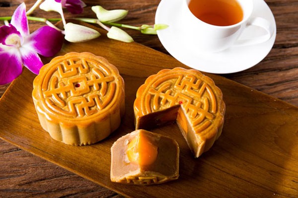 Chinese Mooncakes in Mid-autumn festival