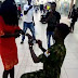 Nigerian Soldier Reveals Why He Proposed To Girl He Met On Facebook. Photos