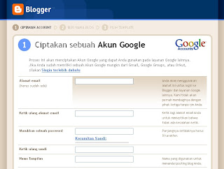 panduan lengkap membuat blog di blogspot