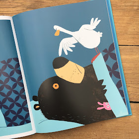 Bilderbuch "Du schon wieder!" von Jory John, illustriert von Benji Davies, erschienen im Aladin Verlag, Rezension auf Kinderbuchblog Familienbücherei