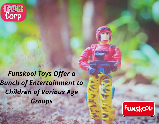 Funskool Toys Offer a Bunch of Entertainment to Children of Various Age Groups