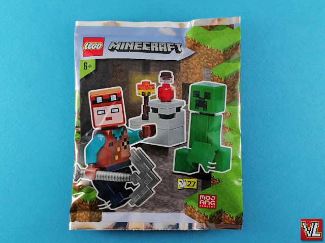 Set LEGO Minecraft Magazine Gift 662204 Miner and Creeper (Mineiro e Creeper)