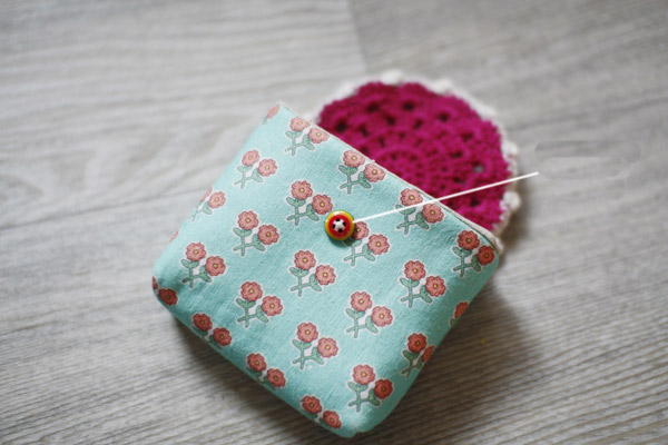 Tutorial Instructions Pattern Cosmetic Pouch With Illustration Photo Personalized Gift.