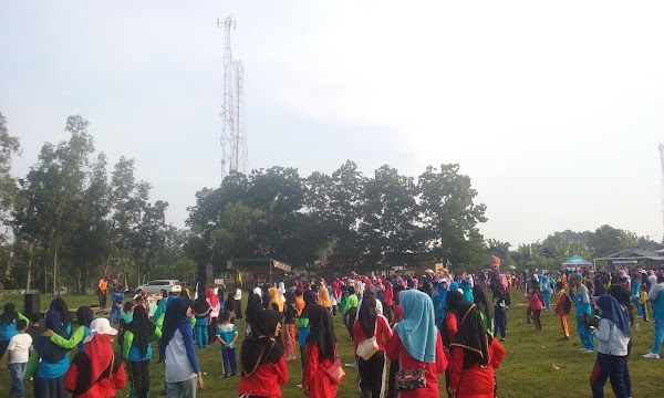 Masyarakat Batanghari Sambut HUT Lampung Timur ke – 19 th dengan Car Free Day 