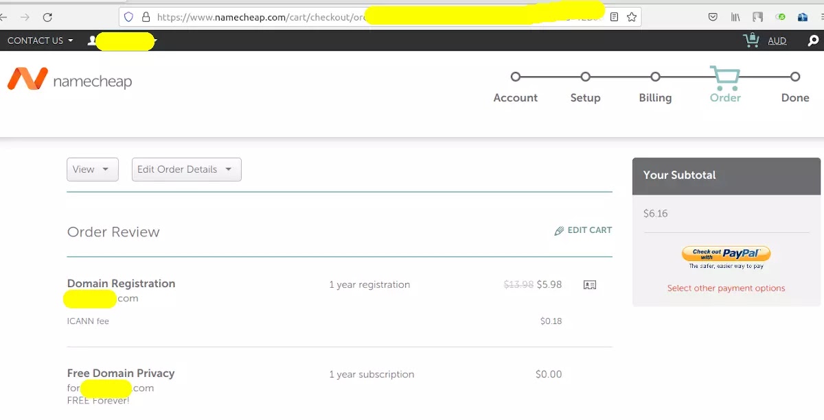harga domain murah namecheap