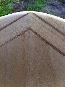 wooden surfboard nose block