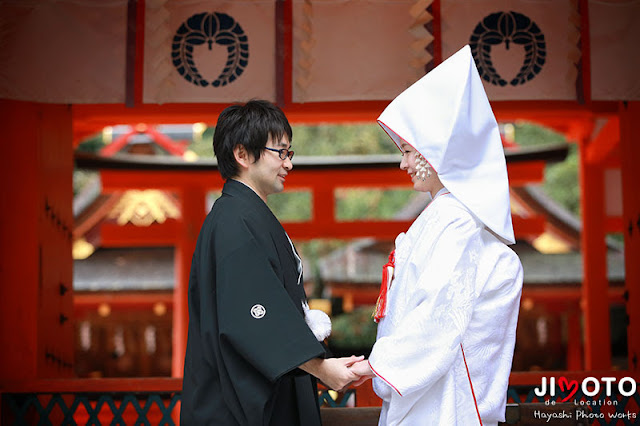 京都前撮りロケーション撮影｜吉田神社