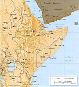 Horn of Africa Map Pictures (horn of africa map)