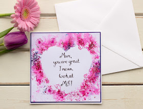 Mum you are great funny handmade Mother's Day Card