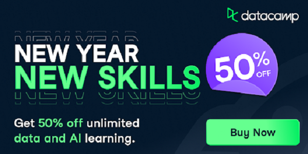 50% OFF on Forbes' #1 Ranked Certification Program in Data and AI at DataCamp!