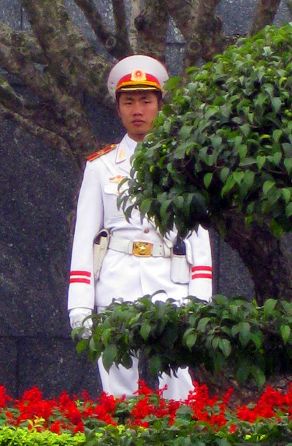 guard of mausoleum of Хо Shi Mine 
