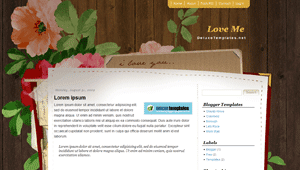 Love Me Blogger Templates