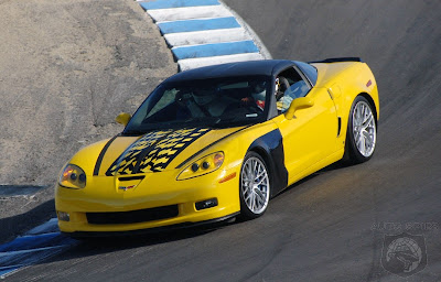 Yellow Chevrolet Corvette 2009 ZR1