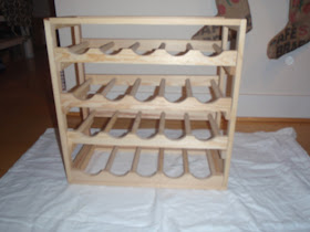 That's What She Fed: DIY in the Kitchen: Wine Rack