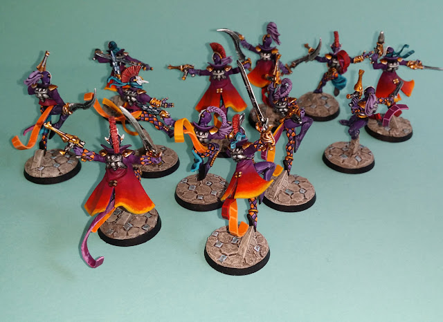 Harlequin Troupe by Knitfink