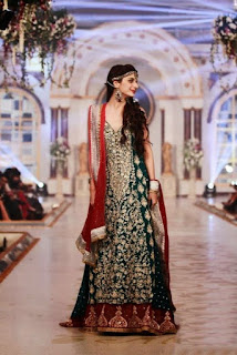 pakistani latest fashion bridal dresses new trends