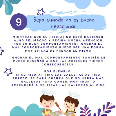 Disciplina en niños: reaccionar adecuadamente al buen o mal comportamiento