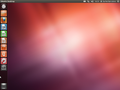 Рабочий стол Ubuntu Linux 12.04