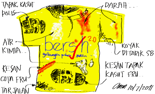  kl bogel Sehelai baju bersih  yg bersejarah 