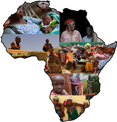 População de Todos os Países da África