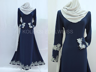 KOLEKSI EDELWEISS Baju  Kurung  Moden  Baju  Pengantin Tunang 