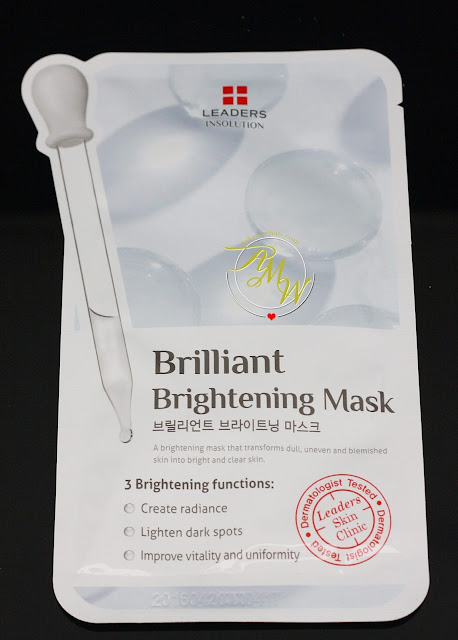 a photo of leaders insolution Brilliant Brightening Mask