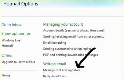 E-mail signature
