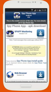 برنامج Spy Phone للمراقبة الهواتف الاندرويد و الايفون مجانا