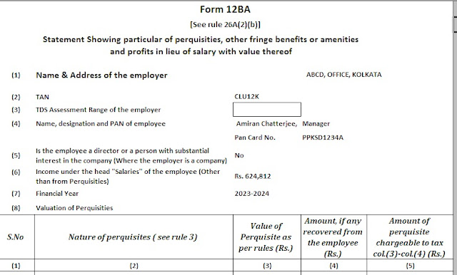 Auto Calculate Income Tax Software All in One in Excel for the Non-Govt Employees