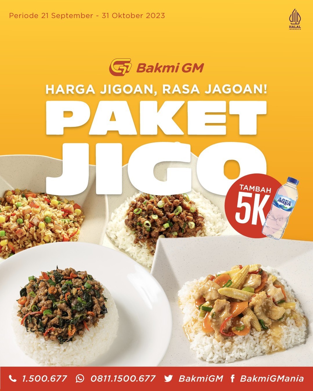 Promo BAKMI GM Paket Spesial Menu JIGO