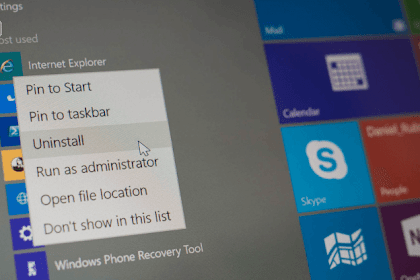 Cara Uninstall Aplikasi dan Software di Windows 10 Terbaru