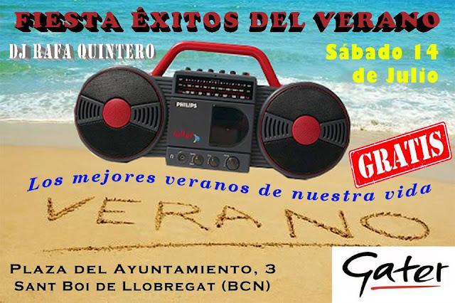 Flyer Fiesta Éxitos Del Verano