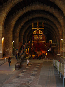 Galleon at Maritime Museum - Barcelona Sights