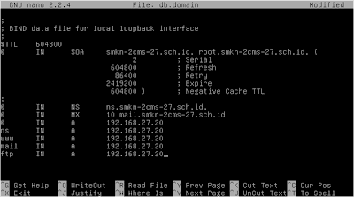 Konfigurasi DNS Pada Linux Debian CLI