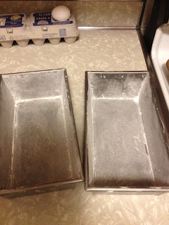 Loaf Pans - Buttered and Floured